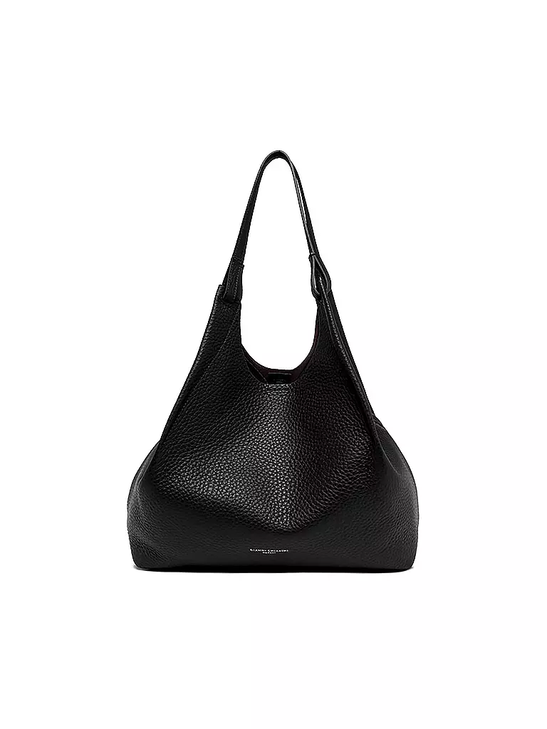 GIANNI CHIARINI | Ledertasche - Hobo Bag DUA | schwarz