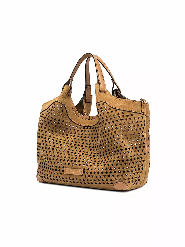 GIANNI CHIARINI | Ledertasche - Hobo Bag DUA | hellbraun