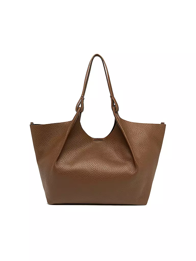 GIANNI CHIARINI | Ledertasche - Hobo Bag DUA | braun