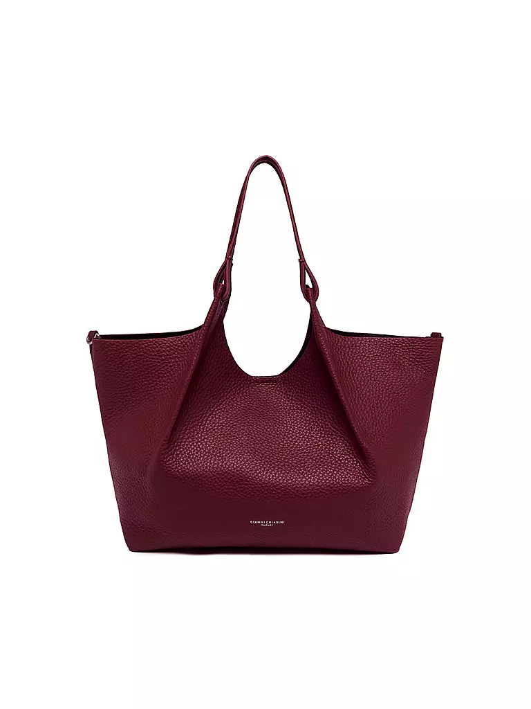 GIANNI CHIARINI | Ledertasche - Hobo Bag DUA | dunkelrot