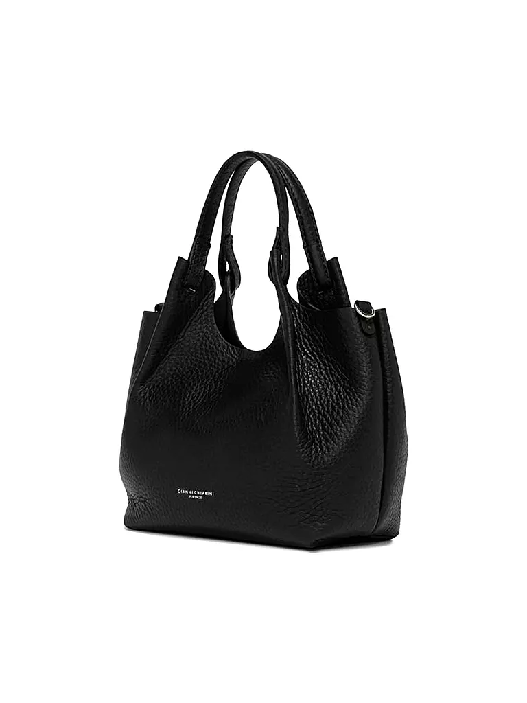 GIANNI CHIARINI | Ledertasche - Hobo Bag DUA | silber