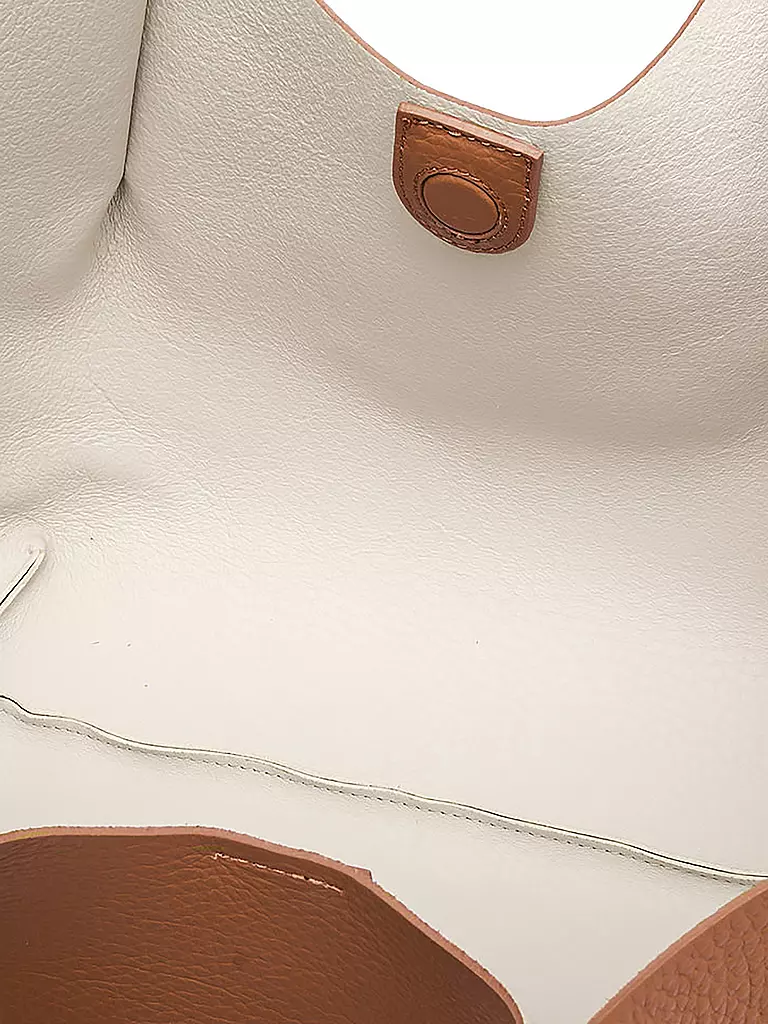 GIANNI CHIARINI | Ledertasche - Hobo Bag DUA | camel