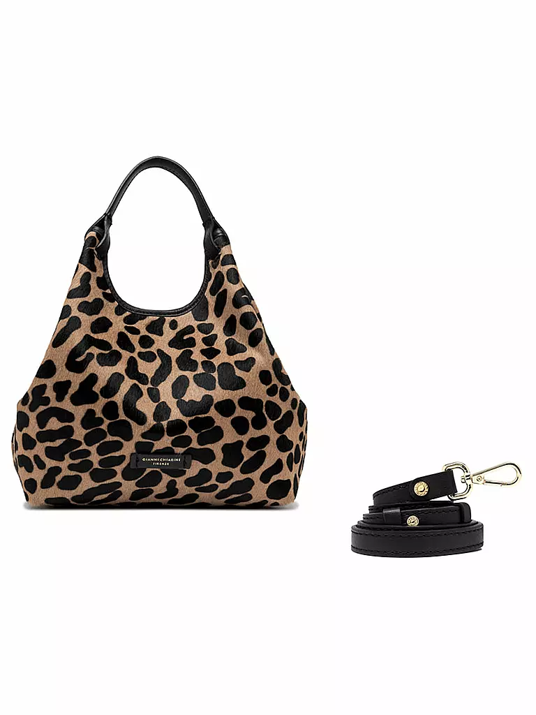 GIANNI CHIARINI | Ledertasche - Hobo DUA LEO | schwarz