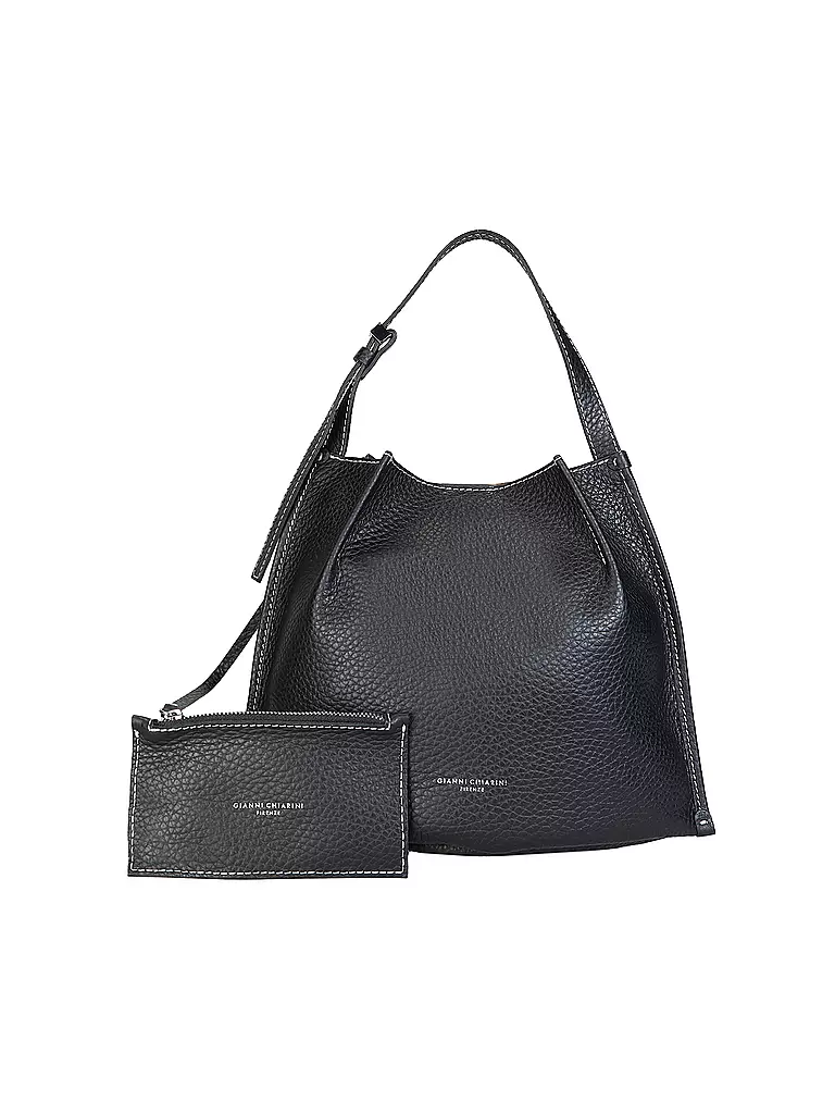 GIANNI CHIARINI | Ledertasche - Umhängetasche DORY  | schwarz