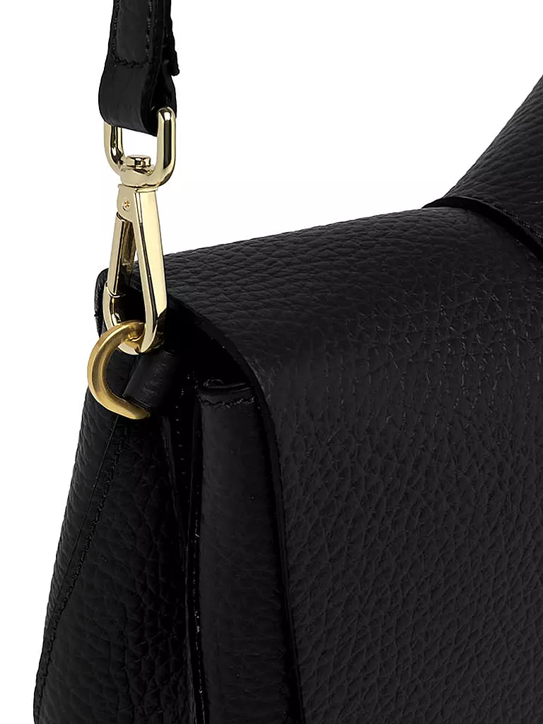 GIANNI CHIARINI | Ledertasche - Umhängetasche HELENA ROUND | schwarz