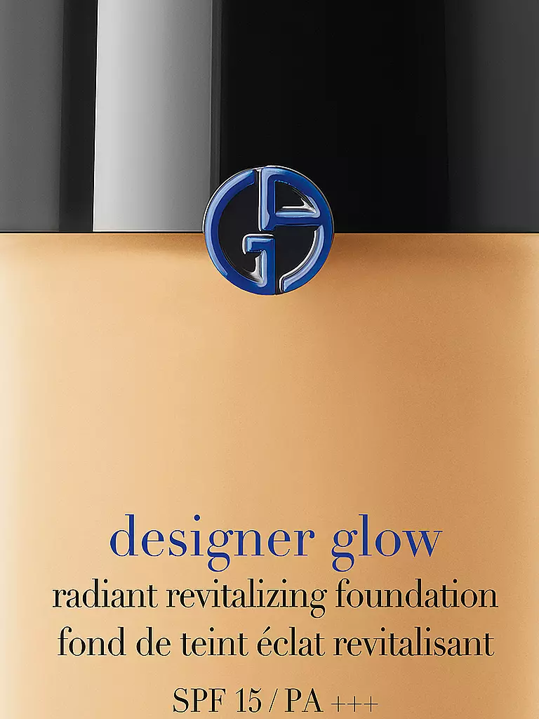 GIORGIO ARMANI COSMETICS |  Designer Glow Foundation 30ml LSF 20 (2,75) | camel