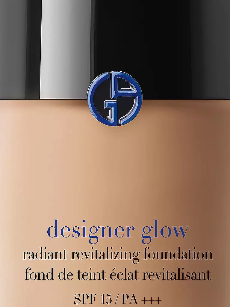 GIORGIO ARMANI COSMETICS |  Designer Glow Foundation 30ml LSF 20 (5) | hellbraun