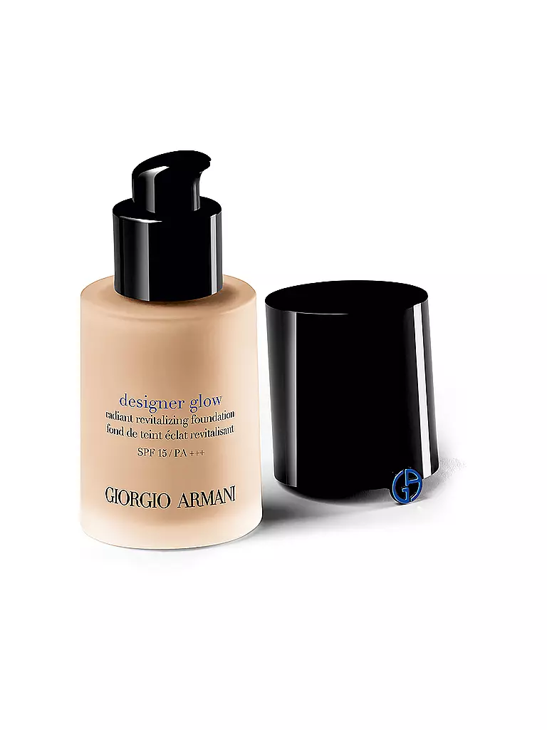 GIORGIO ARMANI COSMETICS |  Designer Glow Foundation 30ml LSF 20 (5) | hellbraun