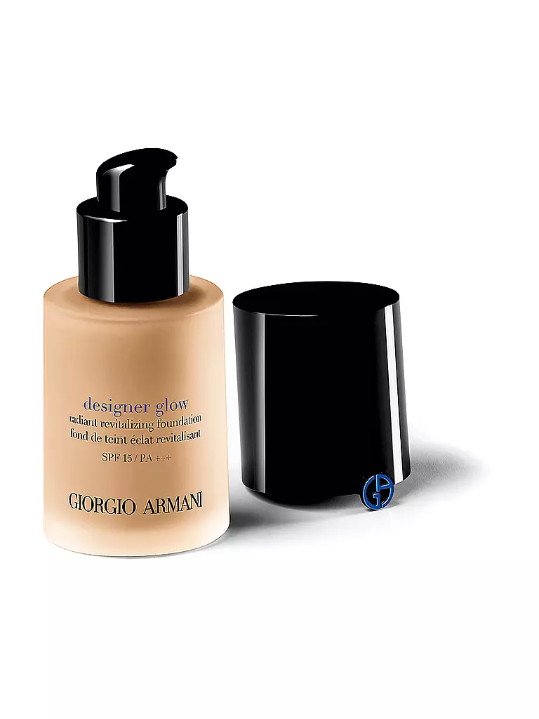 GIORGIO ARMANI COSMETICS |  Designer Glow Foundation 30ml LSF 20 (7) | hellbraun