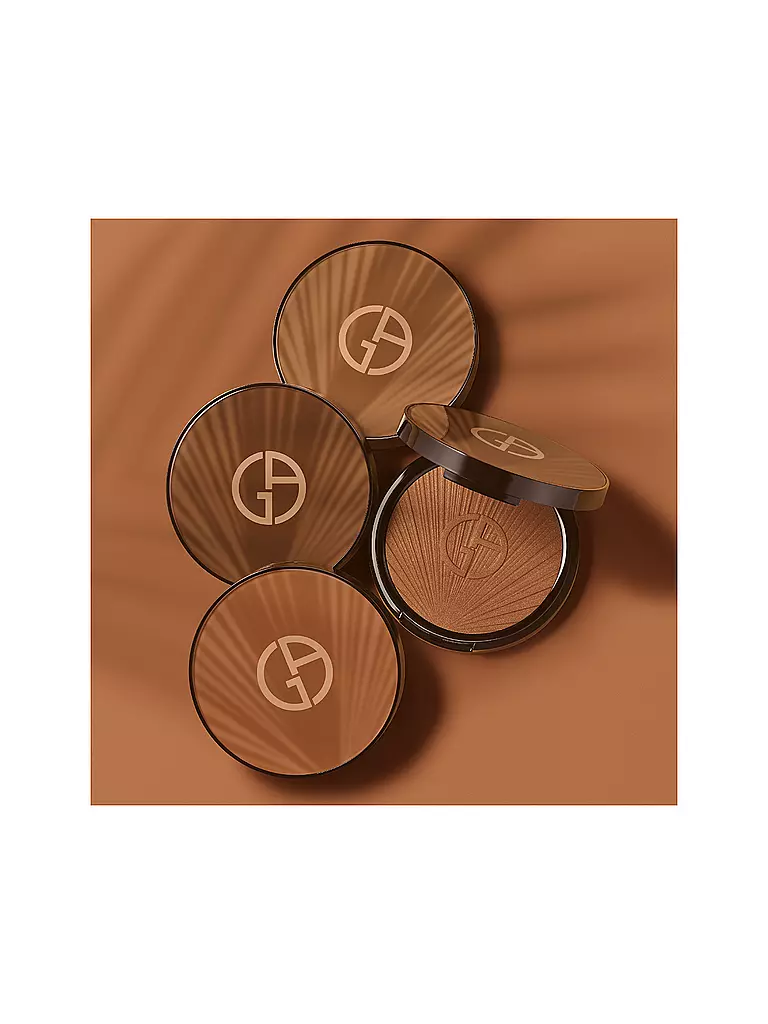 GIORGIO ARMANI COSMETICS | Luminous Silk Glow Bronzer (100 Sunkissed Sand) | hellbraun