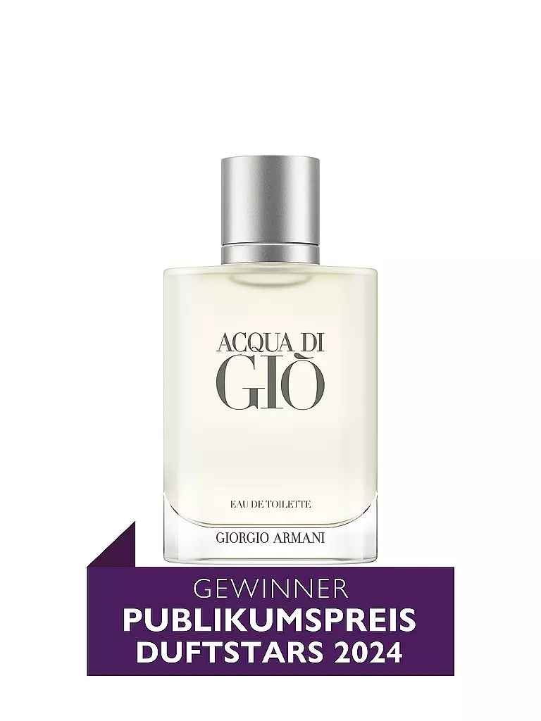 GIORGIO ARMANI | Acqua di Giò Homme Eau de Toilette 100ml Nachfüllbar | keine Farbe