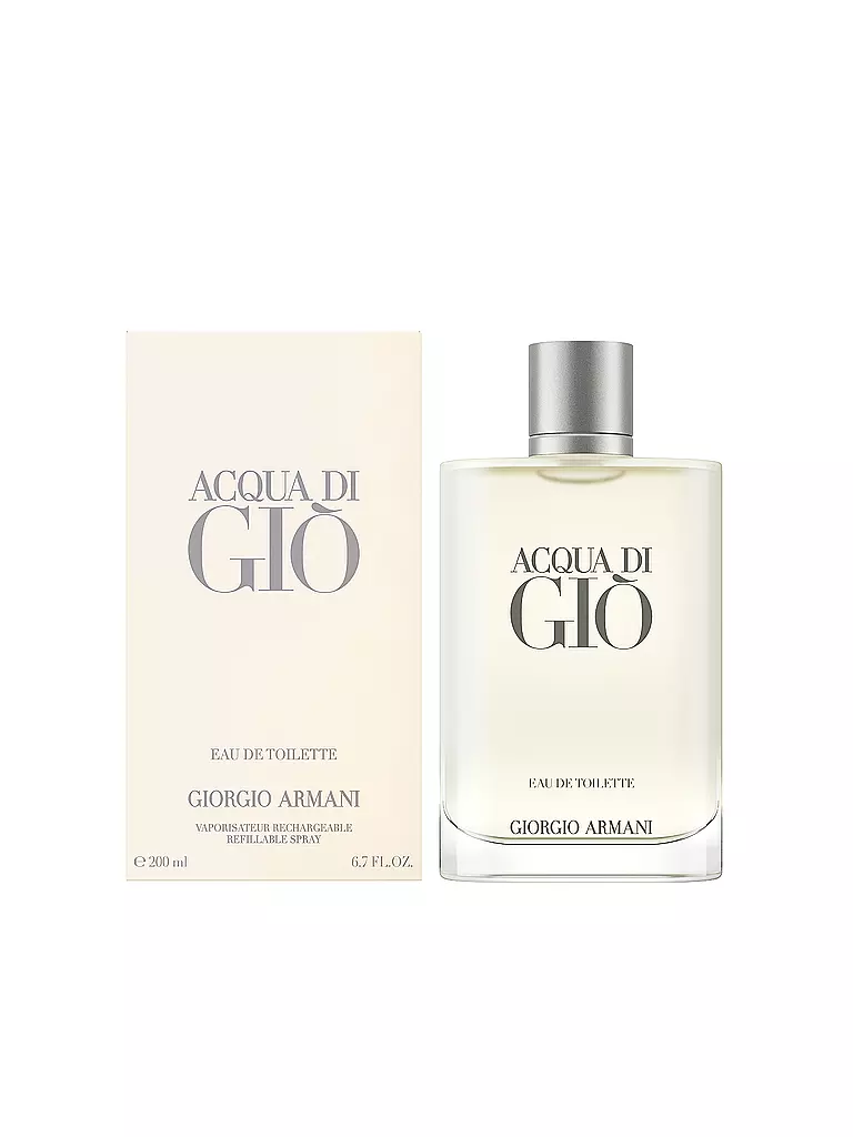 GIORGIO ARMANI | Acqua di Giò Homme Eau de Toilette 200ml Nachfüllbar | keine Farbe