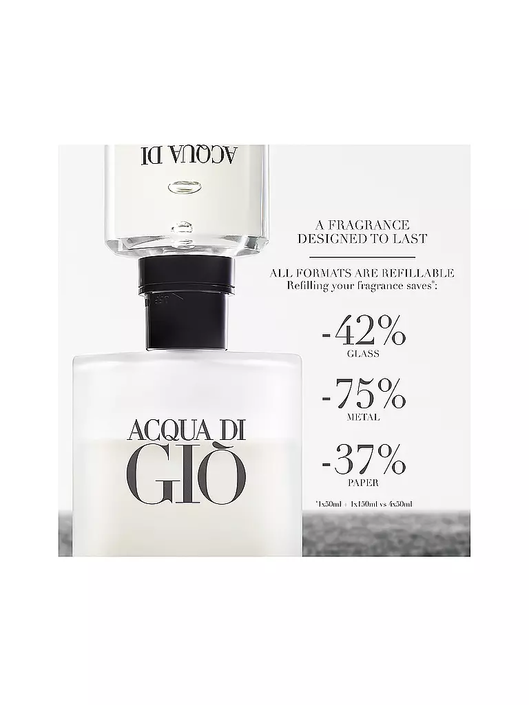 GIORGIO ARMANI | Acqua di Giò Homme Eau de Toilette 200ml Nachfüllbar | keine Farbe