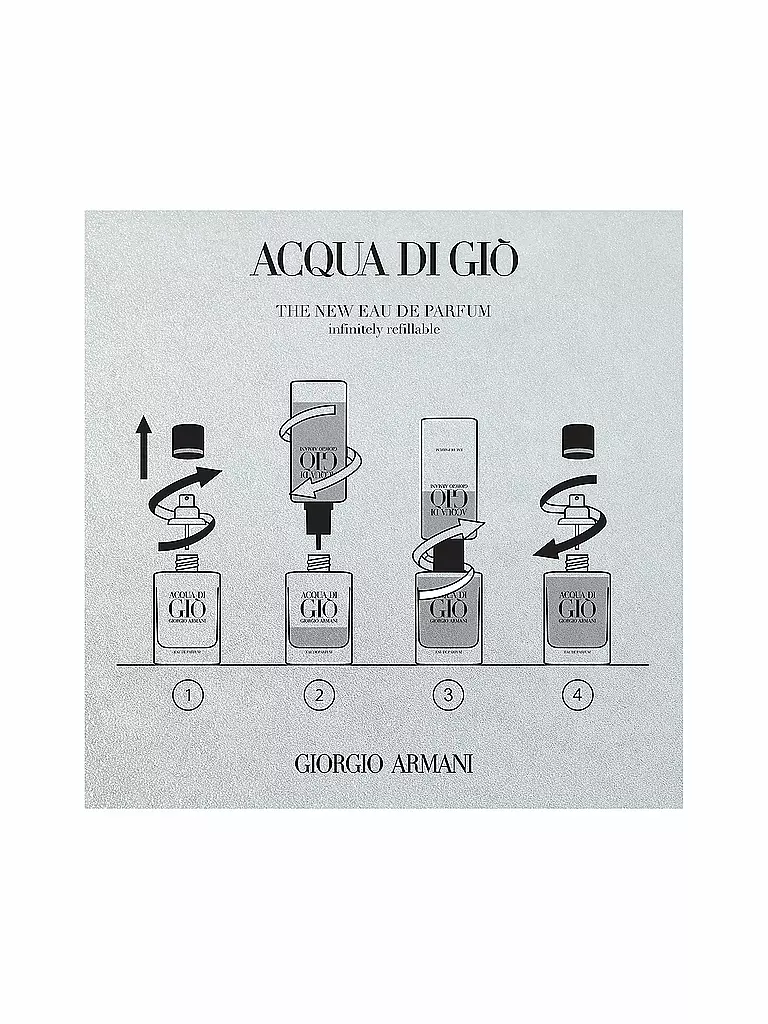 GIORGIO ARMANI | Acqua Di Gio Homme Eau de Parfum Refill 150ml | keine Farbe