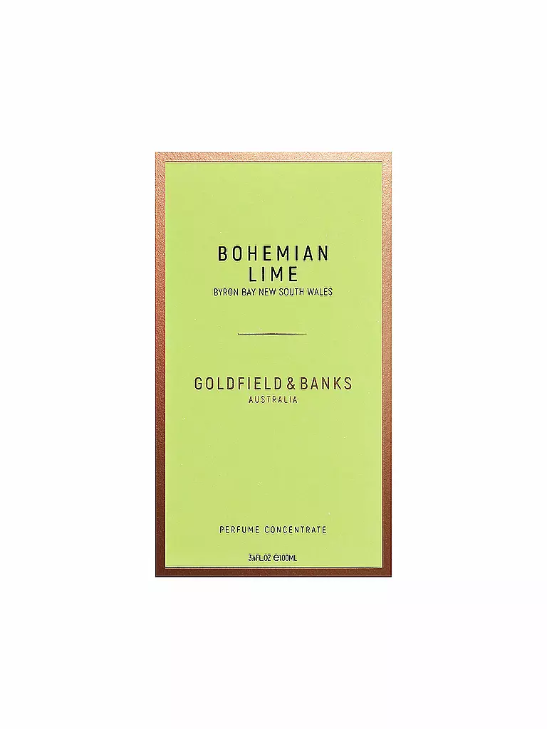 GOLDFIELD&BANKS | Bohemian Lime Eau de Parfum 100ml | keine Farbe