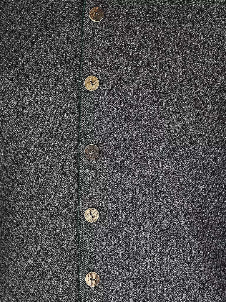 GOTTSEIDANK | Trachten Strickjacke XAVER | grau