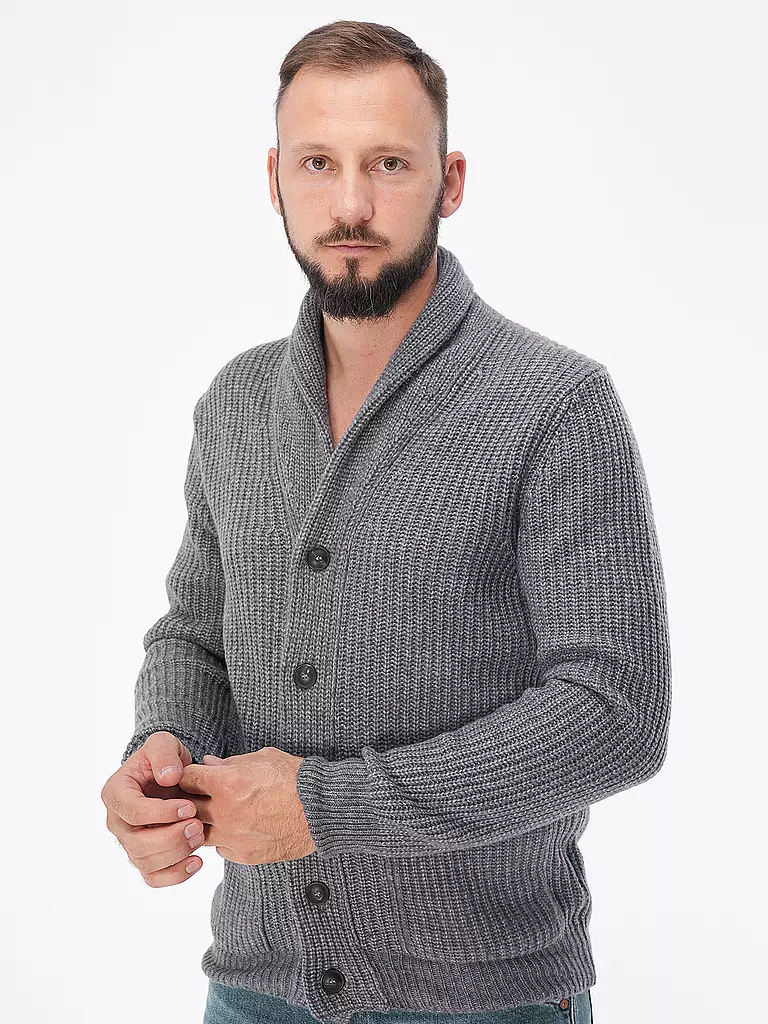 GRAN SASSO | Cardigan  | grau