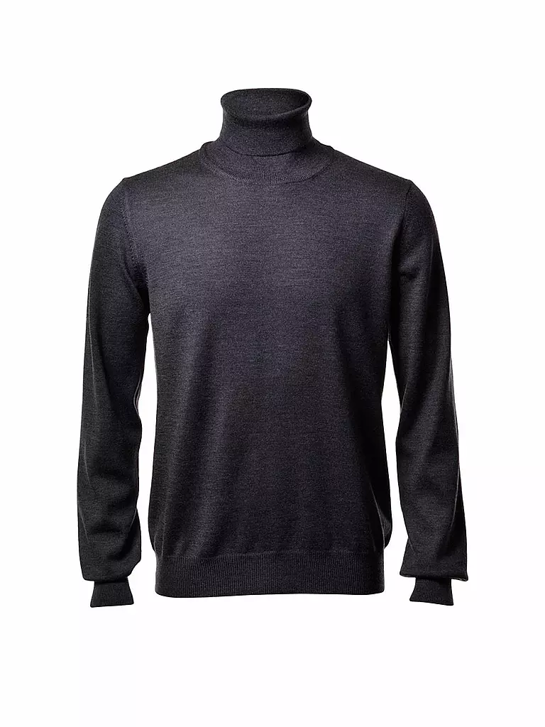 GRAN SASSO | Rollkragenpullover | grau