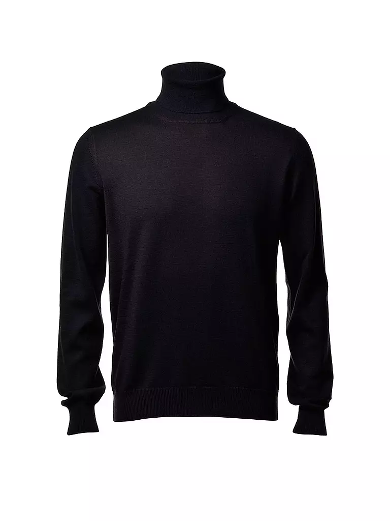 GRAN SASSO | Rollkragenpullover | schwarz