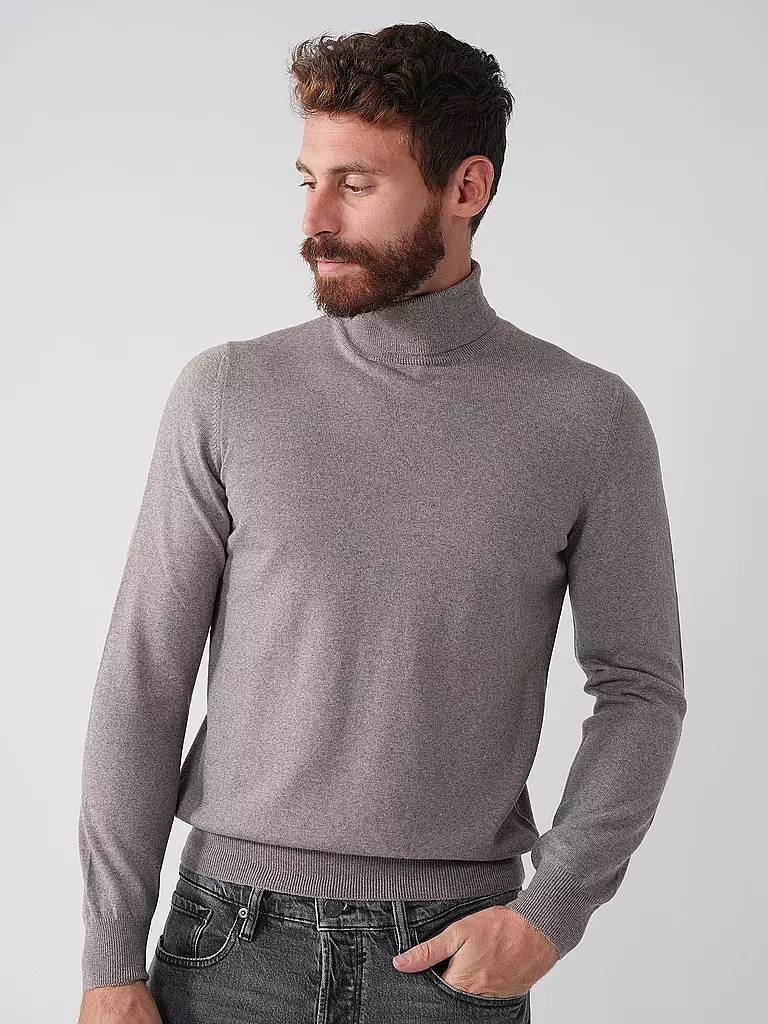 GRAN SASSO | Rollkragenpullover | creme