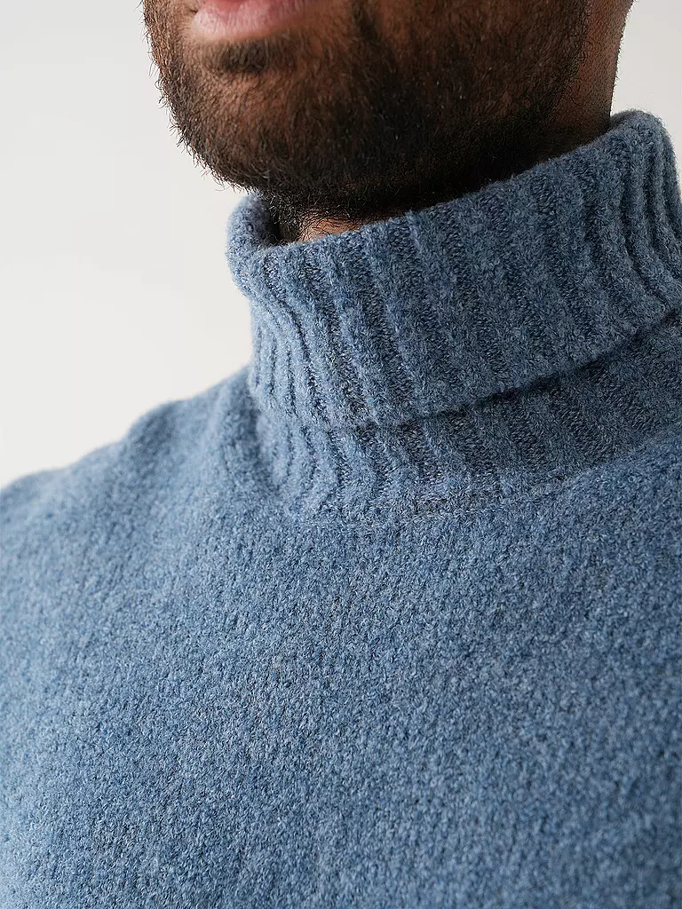 GRAN SASSO | Rollkragenpullover | hellblau