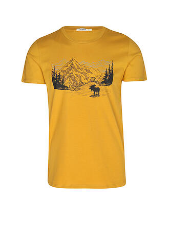 GREENBOMB | T-Shirt GUIDE NATURE MOOSE MOUNTAIN