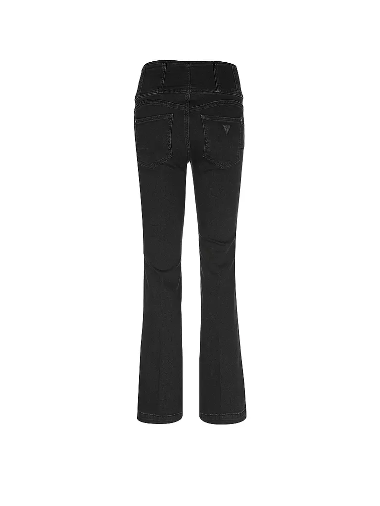 GUESS | Jeans Bootcut Fit | schwarz