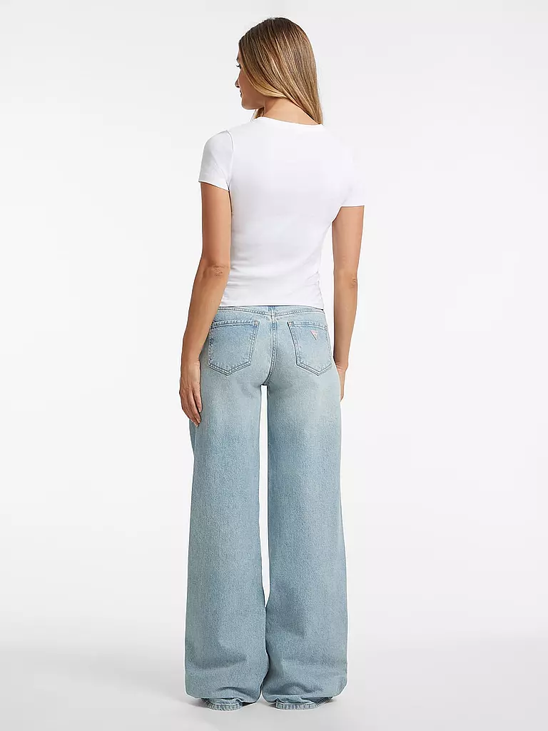 GUESS | Jeans Wide Leg  | hellgrau