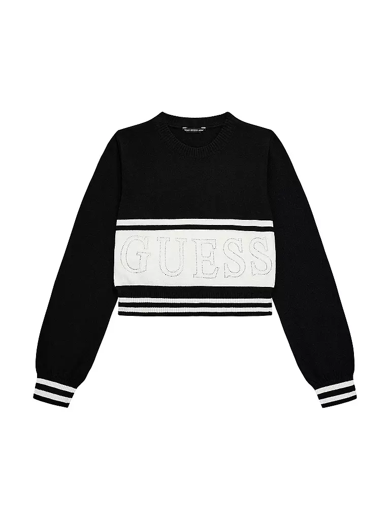 GUESS | Mädchen Pullover  | schwarz