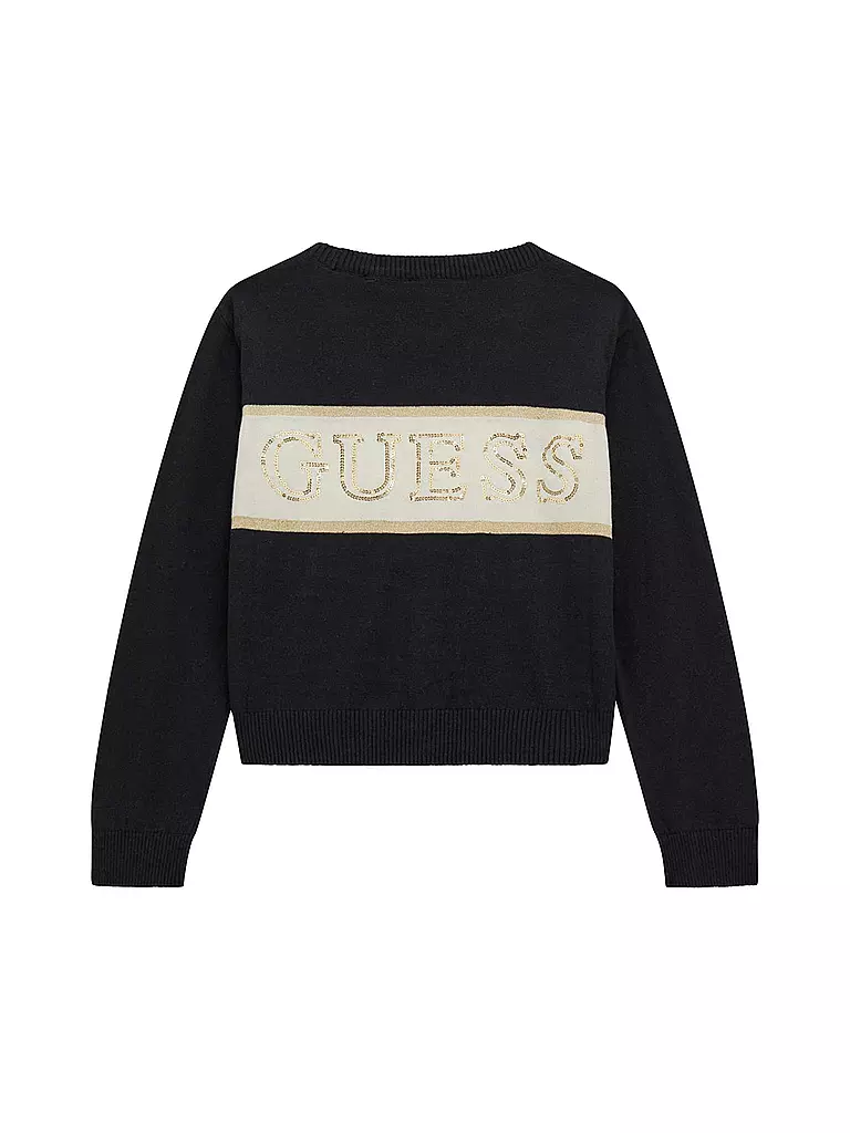 GUESS | Mädchen Strickjacke | schwarz