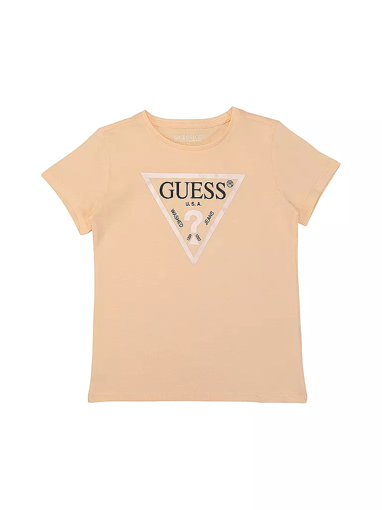 GUESS | Mädchen T-Shirt  | orange