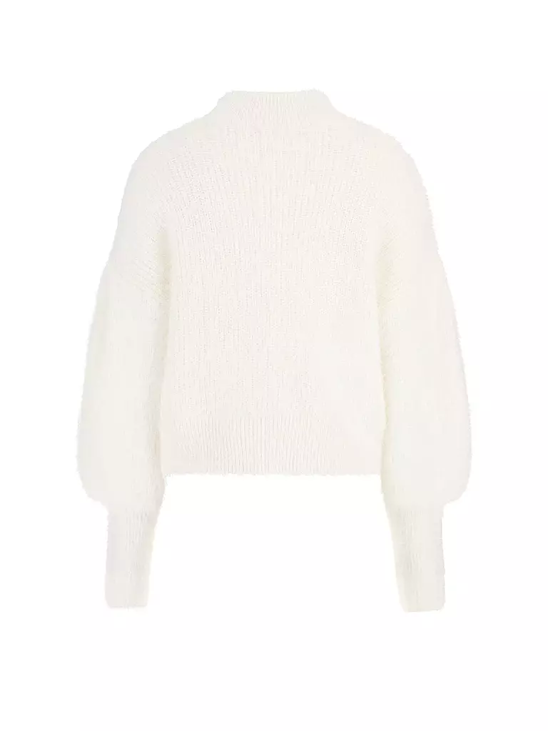 GUESS | Pullover in Felloptik KEYLA | creme