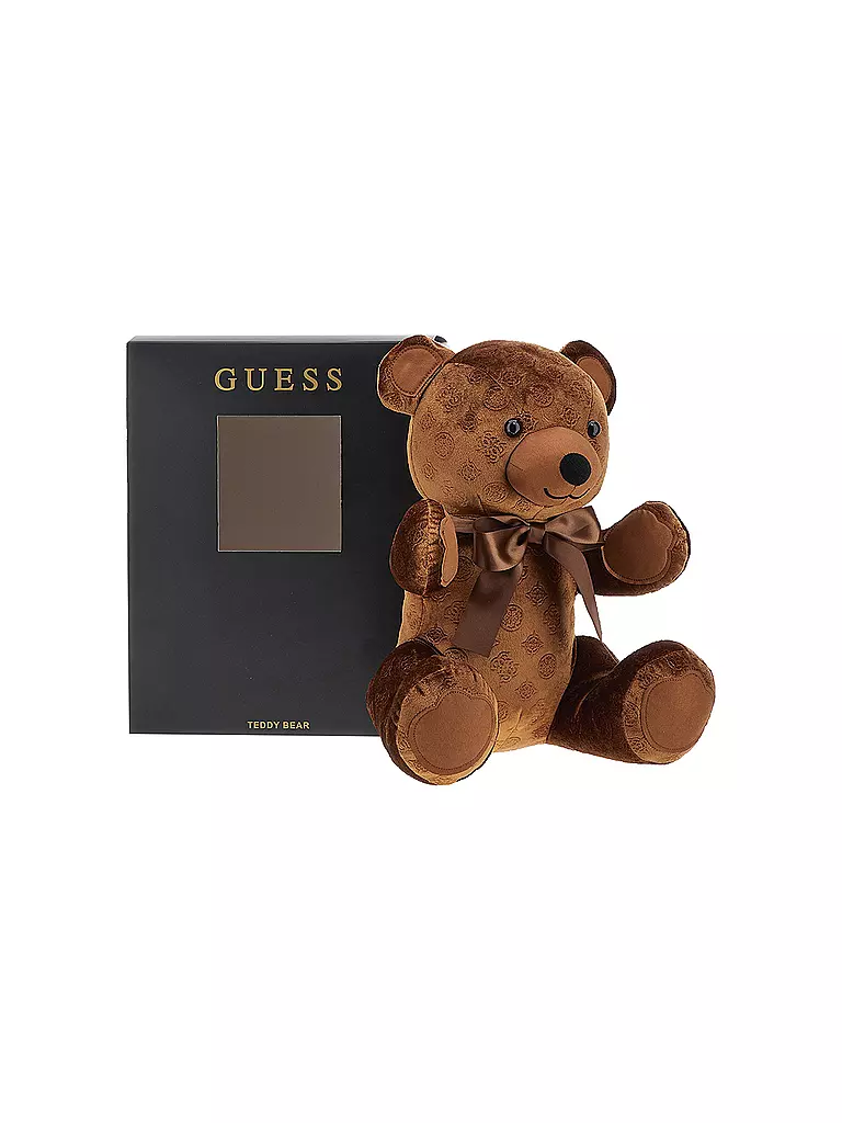 GUESS | Samt-Teddybär  | braun