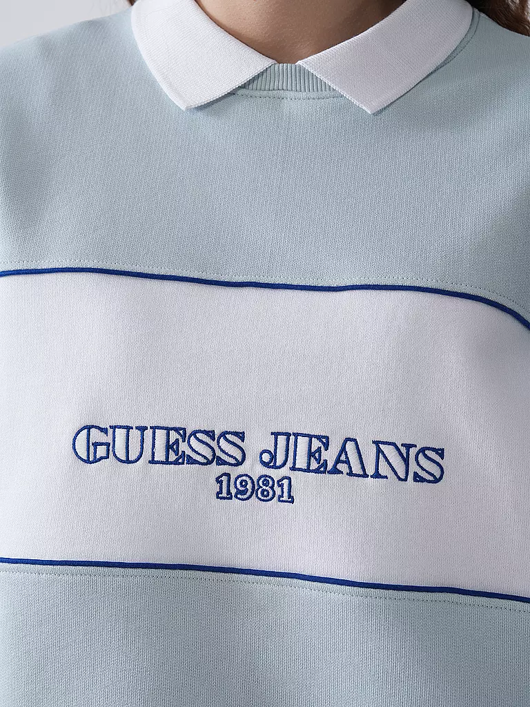 GUESS | Sweater | hellblau