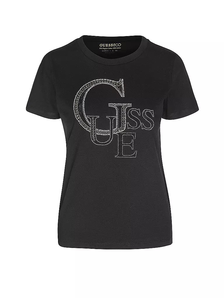 GUESS | T-Shirt  | schwarz