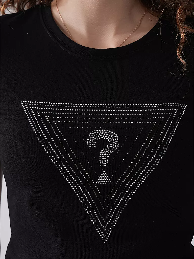 GUESS | T-Shirt  | schwarz