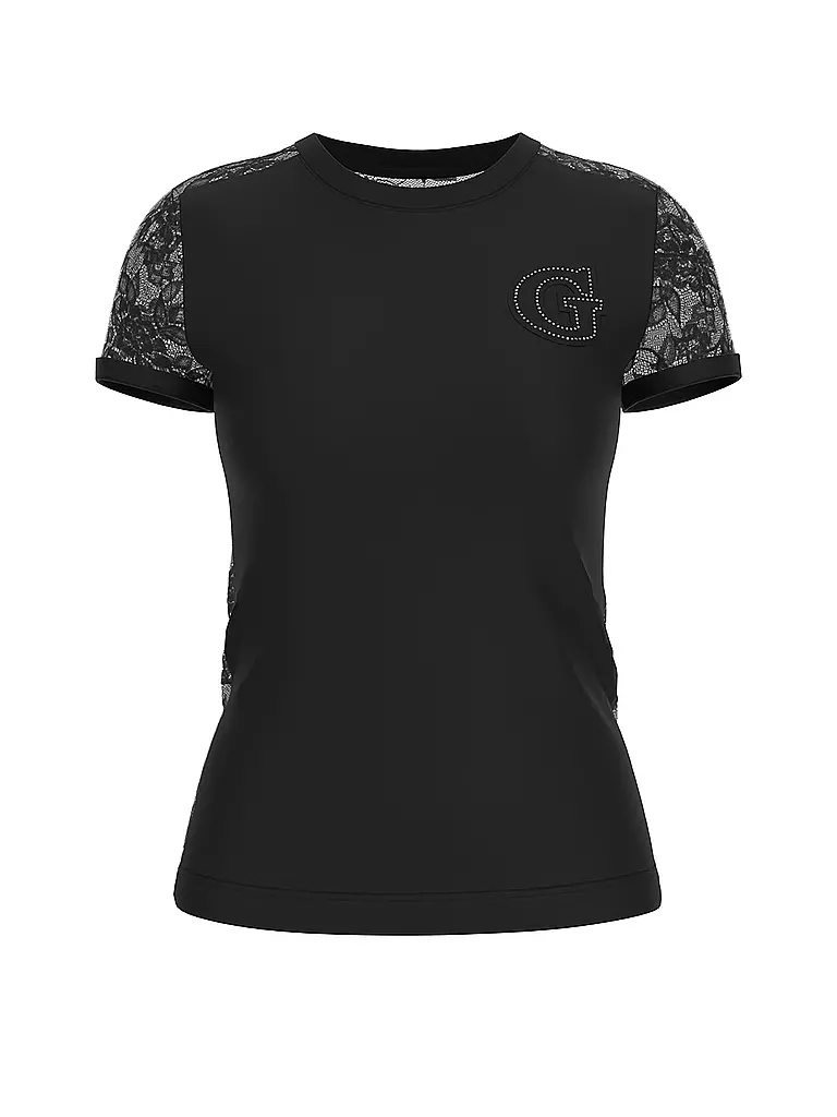 GUESS | T-Shirt | schwarz