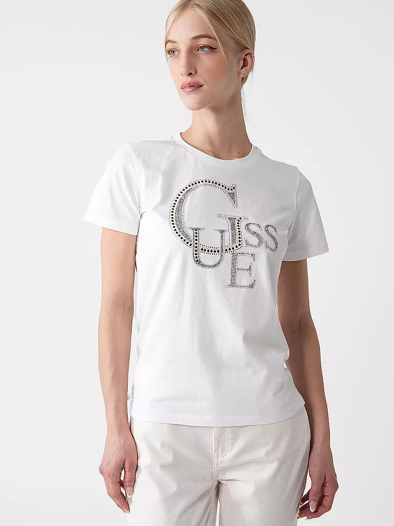 GUESS | T-Shirt | weiss