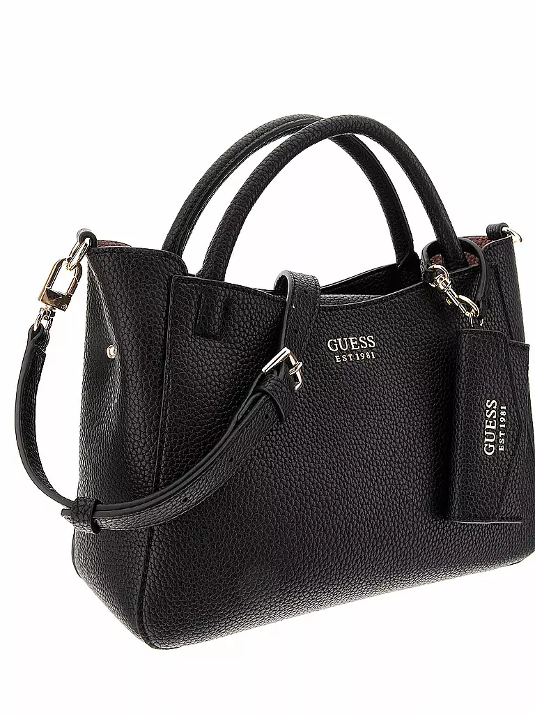 GUESS | Tasche - Henkeltasche BRENTON Small | schwarz