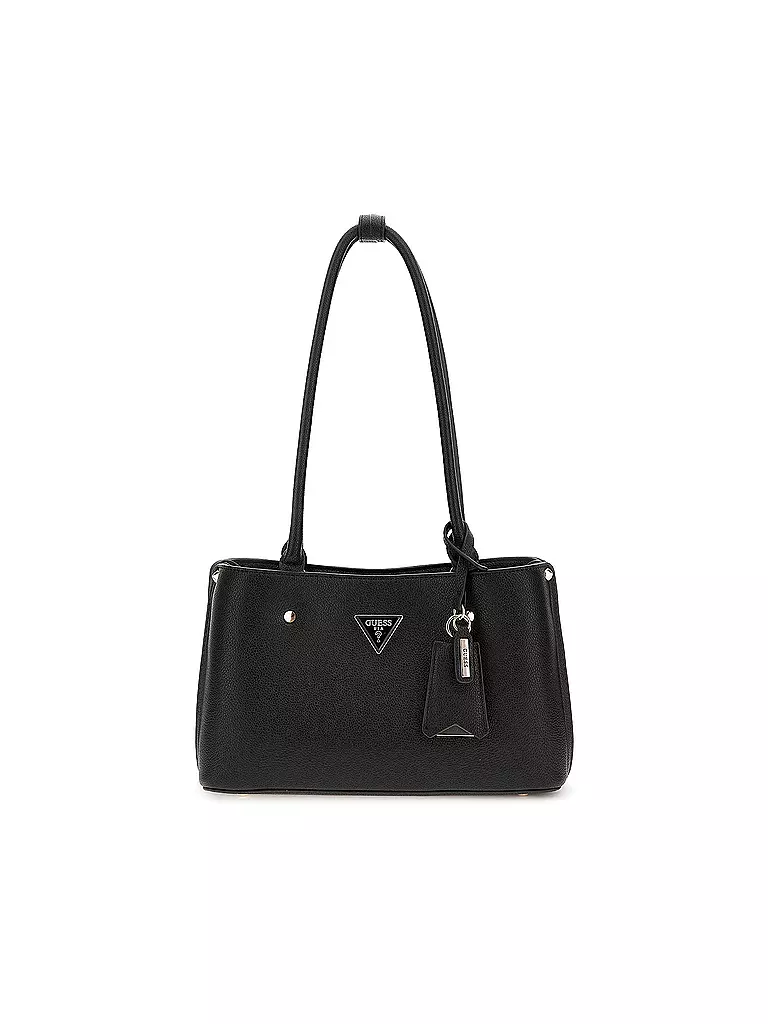 GUESS | Tasche - Schultertasche MERIDIAN | schwarz