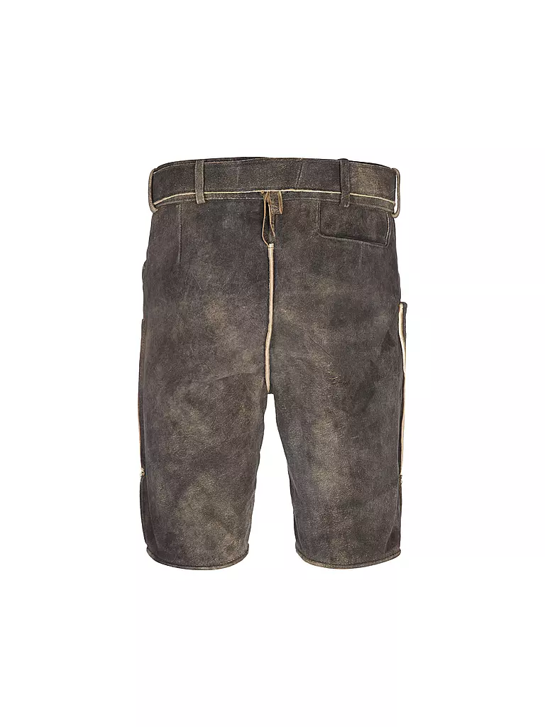 GWEIH & SILK | Lederhose BORIS | braun