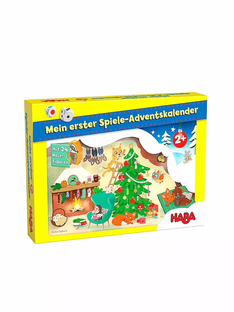 HABA Mein erster SpieleAdventskalender Weihnachten in der Bärenhöhle