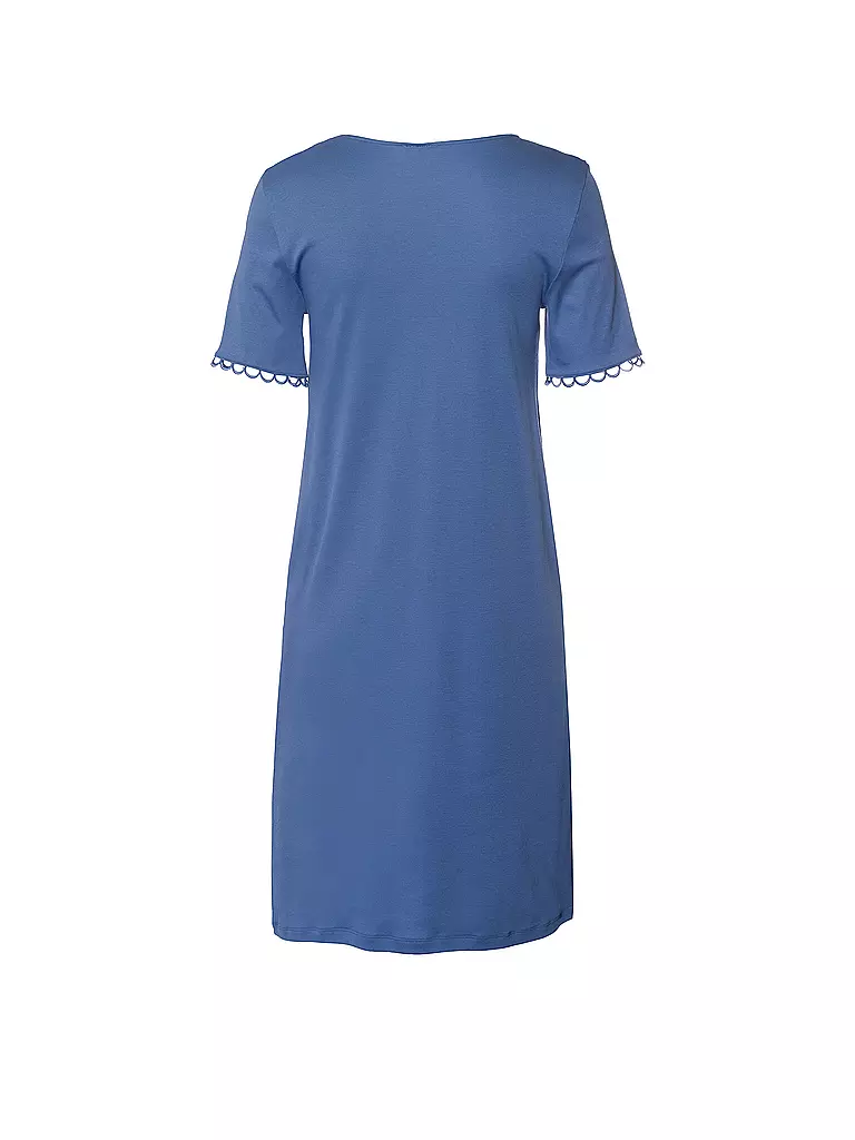 HANRO | Nachthemd - Sleepshirt  | blau