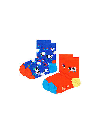 HAPPY SOCKS | Kinder Socken FARMLIFE 2-er Pkg. bunt