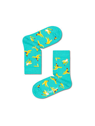 HAPPY SOCKS | Kinder Socken BANANA BREAK green