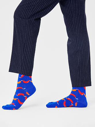 HAPPY SOCKS | Herren Socken SAUSAGE 41-46 medium blue