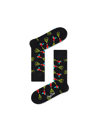 HAPPY SOCKS | Herren Socken LAZER QUEST black / multi