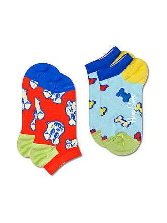 HAPPY SOCKS | Kinder Sneakersocken DOG&BONE 2er Pkg. orange