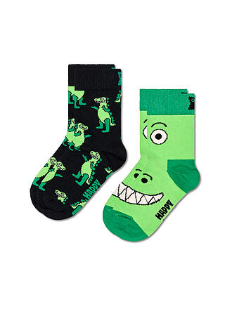 HAPPY SOCKS | Baby Socken 2er Pkg DINO black