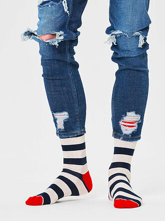 HAPPY SOCKS | Herren Socken STRIPE red